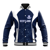 2026 Autumn Rugby Nations Scotland Custom Baseball Jacket Scottish Thistle DNA Sporty