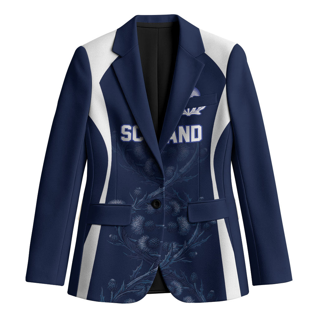 2026 Autumn Rugby Nations Scotland Custom Blazer Scottish Thistle DNA Sporty