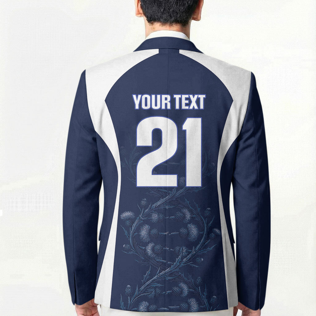 2026 Autumn Rugby Nations Scotland Custom Blazer Scottish Thistle DNA Sporty