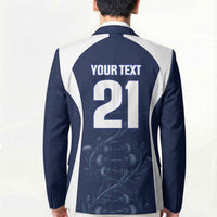 2026 Autumn Rugby Nations Scotland Custom Blazer Scottish Thistle DNA Sporty