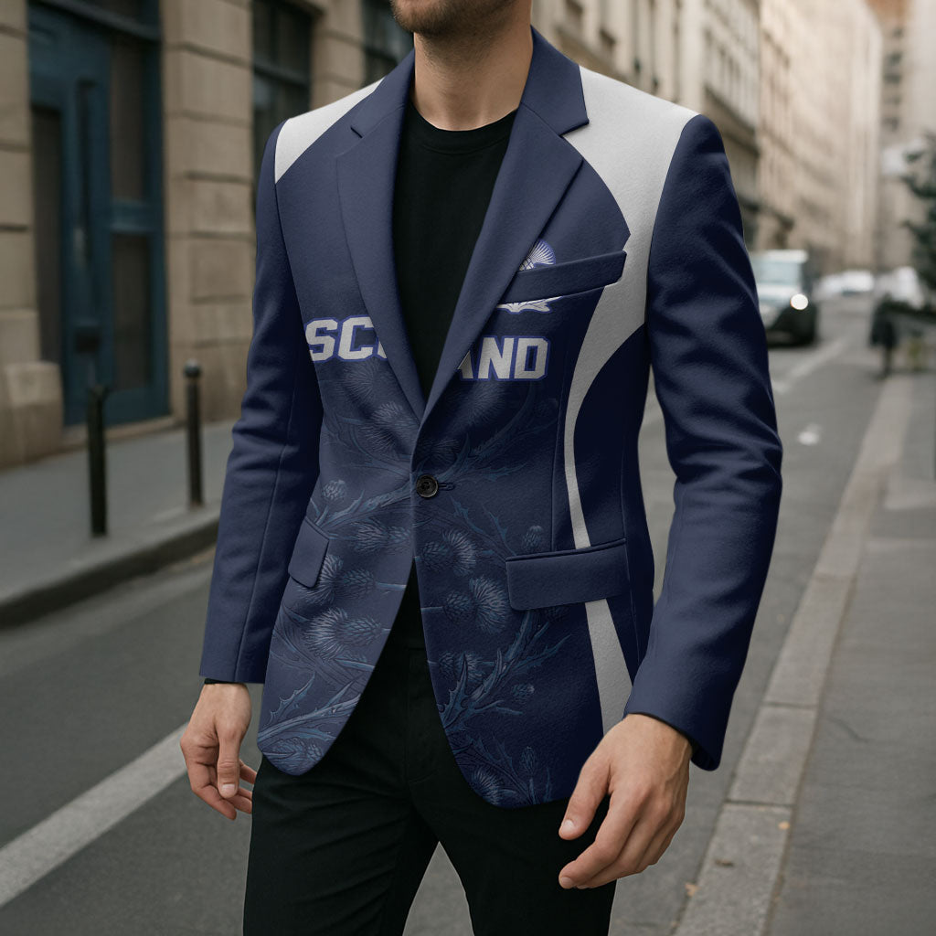 2026 Autumn Rugby Nations Scotland Custom Blazer Scottish Thistle DNA Sporty