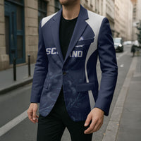 2026 Autumn Rugby Nations Scotland Custom Blazer Scottish Thistle DNA Sporty
