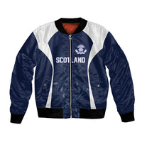2026 Autumn Rugby Nations Scotland Custom Bomber Jacket Scottish Thistle DNA Sporty