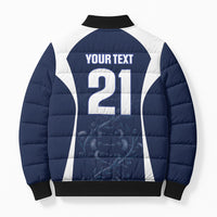 2026 Autumn Rugby Nations Scotland Custom Bomber Puffer Jacket Scottish Thistle DNA Sporty