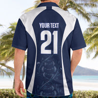 2026 Autumn Rugby Nations Scotland Custom Hawaiian Shirt Scottish Thistle DNA Sporty
