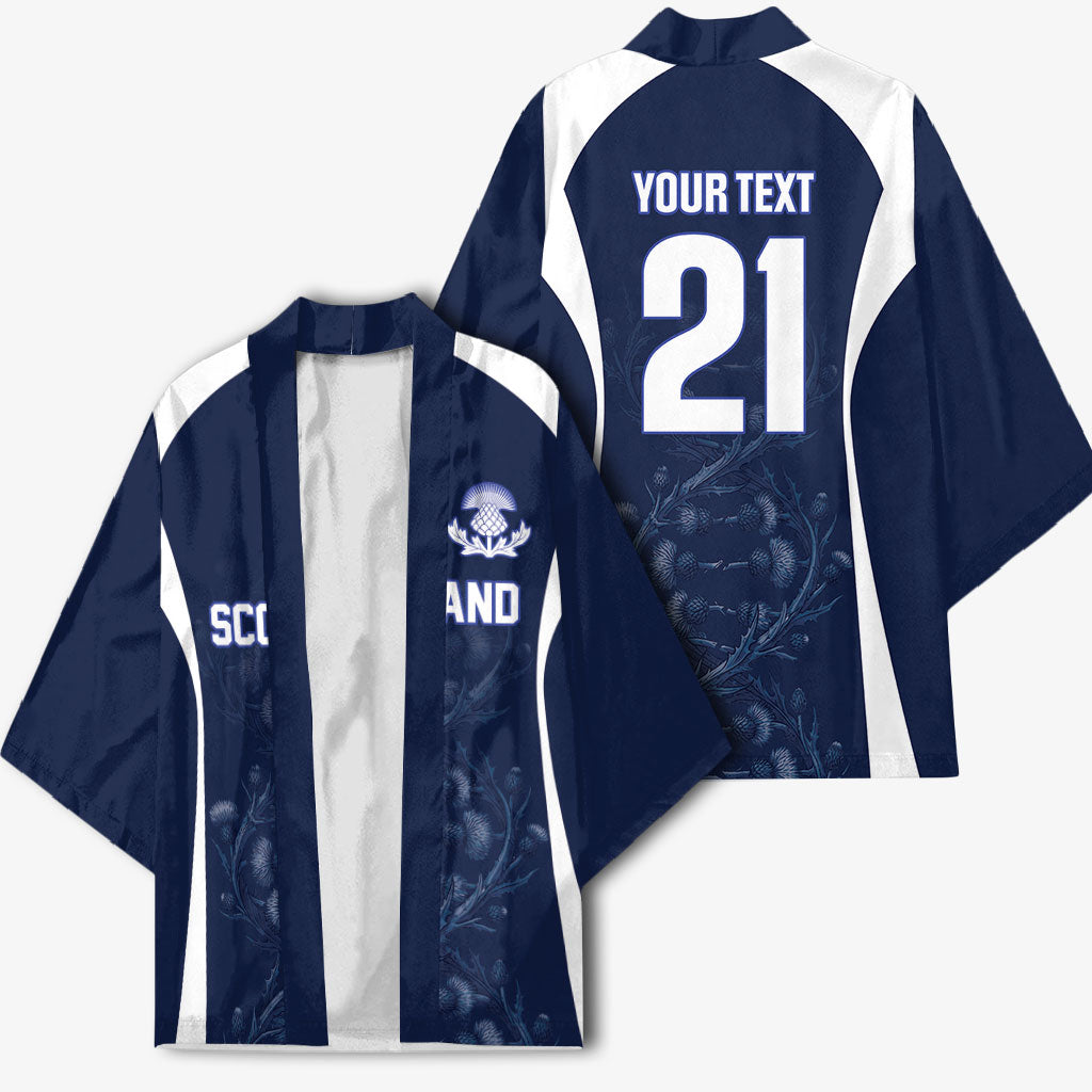 2026 Autumn Rugby Nations Scotland Custom Kimono Scottish Thistle DNA Sporty