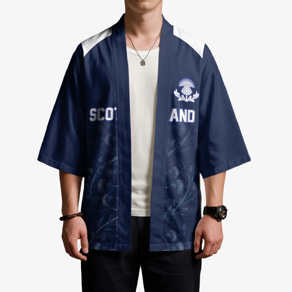 2026 Autumn Rugby Nations Scotland Custom Kimono Scottish Thistle DNA Sporty