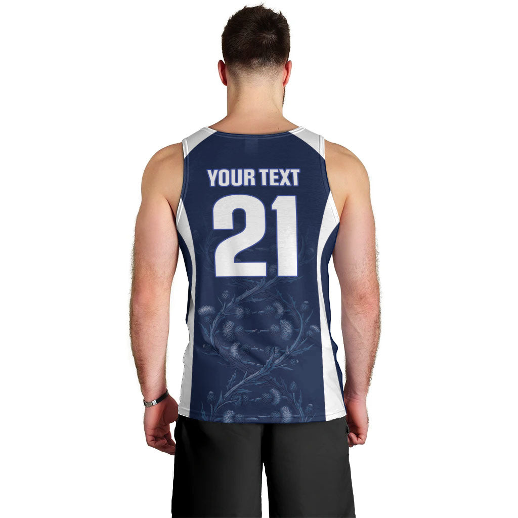 2026 Autumn Rugby Nations Scotland Custom Men Tank Top Scottish Thistle DNA Sporty
