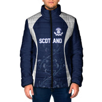2026 Autumn Rugby Nations Scotland Custom Padded Jacket Scottish Thistle DNA Sporty