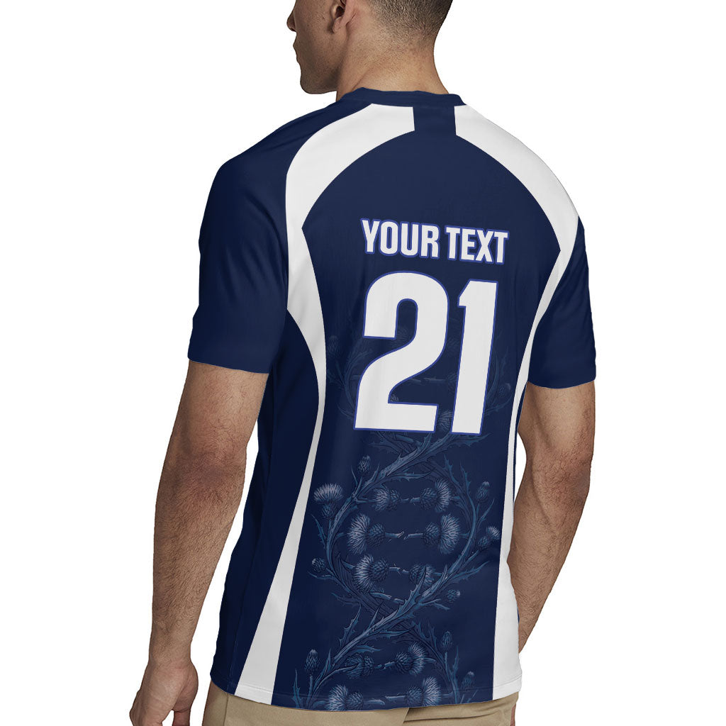 2026 Autumn Rugby Nations Scotland Custom Rugby Jersey Scottish Thistle DNA Sporty