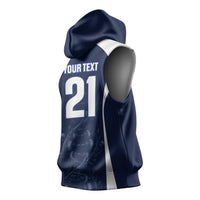 2026 Autumn Rugby Nations Scotland Custom Sleeveless Hoodie Scottish Thistle DNA Sporty