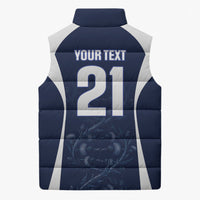 2026 Autumn Rugby Nations Scotland Custom Sleeveless Puffer Jacket Scottish Thistle DNA Sporty