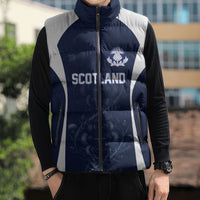 2026 Autumn Rugby Nations Scotland Custom Sleeveless Puffer Jacket Scottish Thistle DNA Sporty