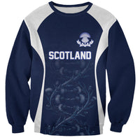 2026 Autumn Rugby Nations Scotland Custom Sweatshirt Scottish Thistle DNA Sporty