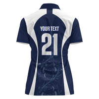 2026 Autumn Rugby Nations Scotland Custom Women Polo Shirt Scottish Thistle DNA Sporty