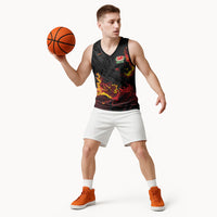 2026 Autumn Rugby Nations Wales Custom Basketball Jersey Black Cymru Welsh Dragon