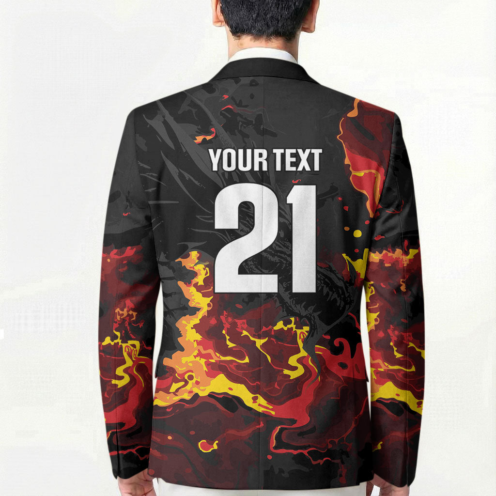 2026 Autumn Rugby Nations Wales Custom Blazer Black Cymru Welsh Dragon