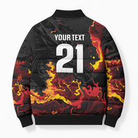 2026 Autumn Rugby Nations Wales Custom Bomber Puffer Jacket Black Cymru Welsh Dragon
