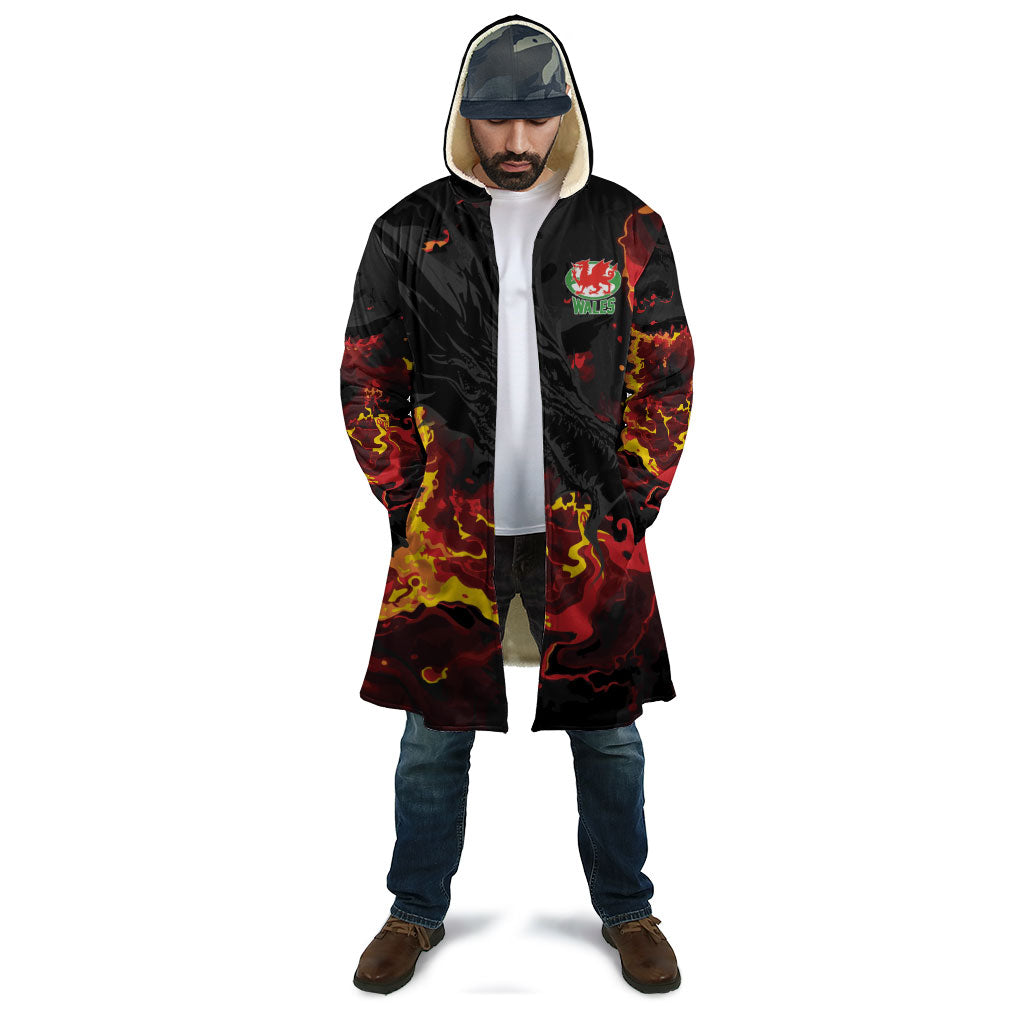 2026 Autumn Rugby Nations Wales Custom Cloak Black Cymru Welsh Dragon