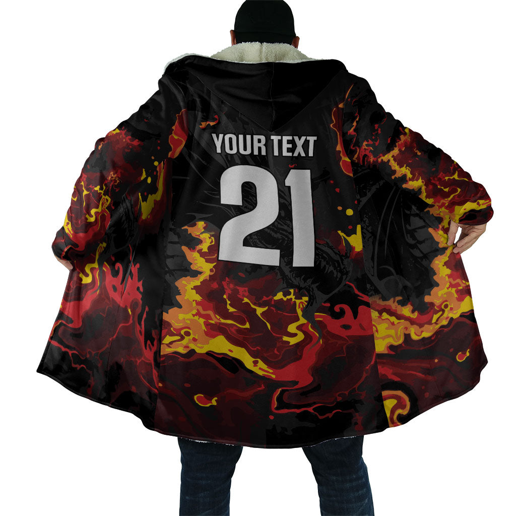 2026 Autumn Rugby Nations Wales Custom Cloak Black Cymru Welsh Dragon