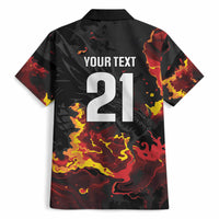 2026 Autumn Rugby Nations Wales Custom Hawaiian Shirt Black Cymru Welsh Dragon