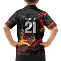 2026 Autumn Rugby Nations Wales Custom Hawaiian Shirt Black Cymru Welsh Dragon