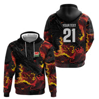 2026 Autumn Rugby Nations Wales Custom Hoodie Black Cymru Welsh Dragon