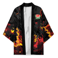 2026 Autumn Rugby Nations Wales Custom Kimono Black Cymru Welsh Dragon