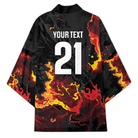 2026 Autumn Rugby Nations Wales Custom Kimono Black Cymru Welsh Dragon