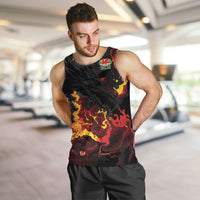 2026 Autumn Rugby Nations Wales Custom Men Tank Top Black Cymru Welsh Dragon