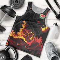 2026 Autumn Rugby Nations Wales Custom Men Tank Top Black Cymru Welsh Dragon