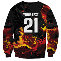 2026 Autumn Rugby Nations Wales Custom Sweatshirt Black Cymru Welsh Dragon