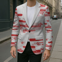 2026 Autumn Rugby Nations Japan Custom Blazer White Sakura Japanese Asanoha Seigaiha