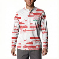 2026 Autumn Rugby Nations Japan Custom Button Sweatshirt White Sakura Japanese Asanoha Seigaiha