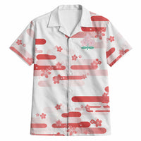 2026 Autumn Rugby Nations Japan Custom Hawaiian Shirt White Sakura Japanese Asanoha Seigaiha