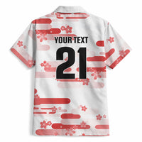 2026 Autumn Rugby Nations Japan Custom Hawaiian Shirt White Sakura Japanese Asanoha Seigaiha