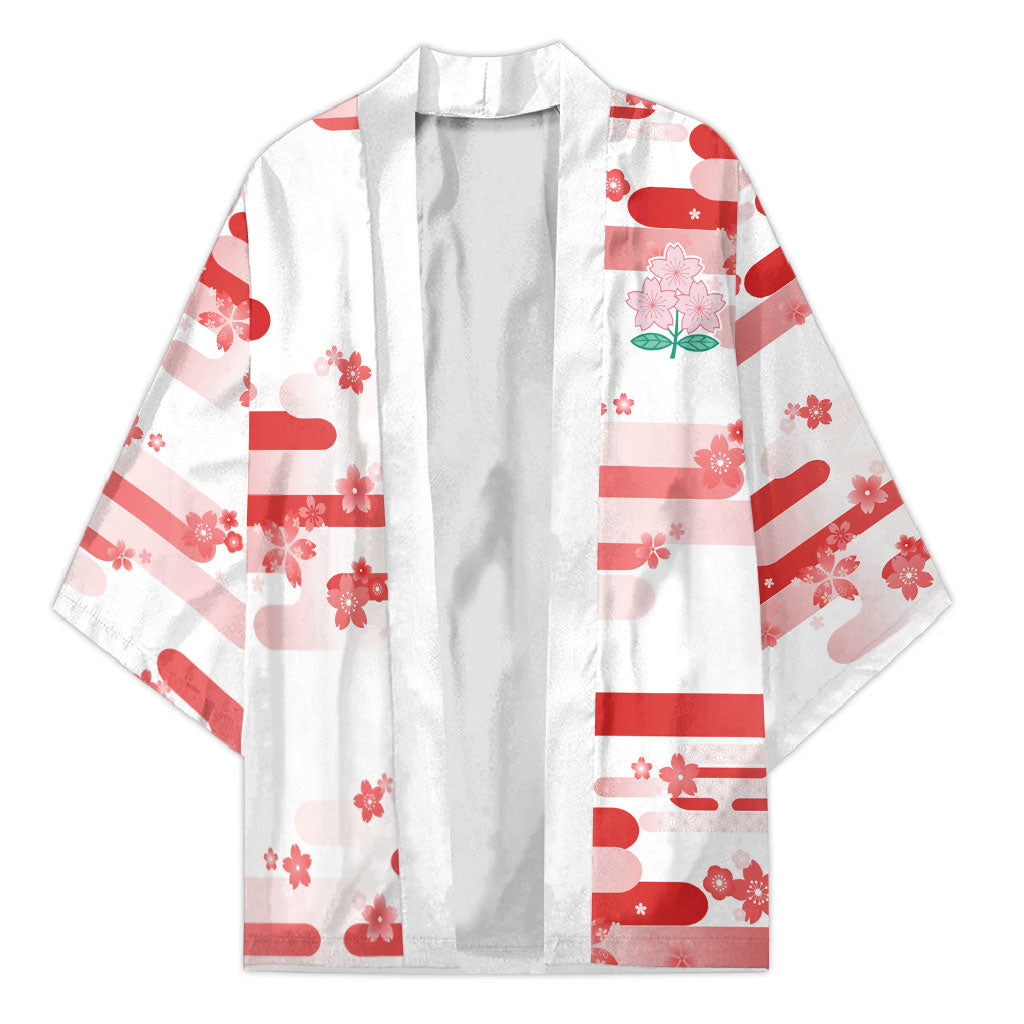 2026 Autumn Rugby Nations Japan Custom Kimono White Sakura Japanese Asanoha Seigaiha