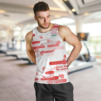 2026 Autumn Rugby Nations Japan Custom Men Tank Top White Sakura Japanese Asanoha Seigaiha