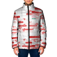 2026 Autumn Rugby Nations Japan Custom Padded Jacket White Sakura Japanese Asanoha Seigaiha