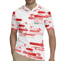 2026 Autumn Rugby Nations Japan Custom Rugby Jersey White Sakura Japanese Asanoha Seigaiha