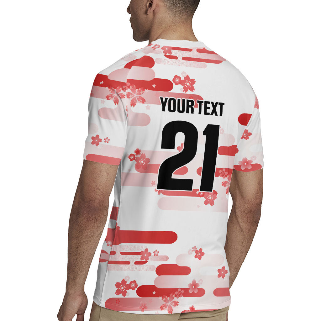 2026 Autumn Rugby Nations Japan Custom Rugby Jersey White Sakura Japanese Asanoha Seigaiha