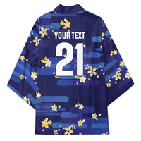 2026 Autumn Rugby Nations Japan Custom Kimono Blue Sakura Japanese Asanoha Seigaiha