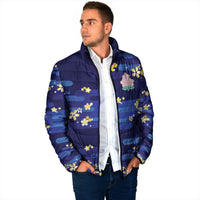 2026 Autumn Rugby Nations Japan Custom Padded Jacket Blue Sakura Japanese Asanoha Seigaiha