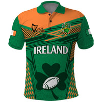 Ireland Rugby Polo Shirt 2023 World Cup Shamrock Sporty Style - Wonder Print Shop