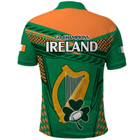 Ireland Rugby Polo Shirt 2023 World Cup Shamrock Sporty Style - Wonder Print Shop