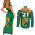 custom-ireland-rugby-couples-matching-short-sleeve-bodycon-dress-and-long-sleeve-button-shirts-2023-world-cup-shamrock-sporty-style