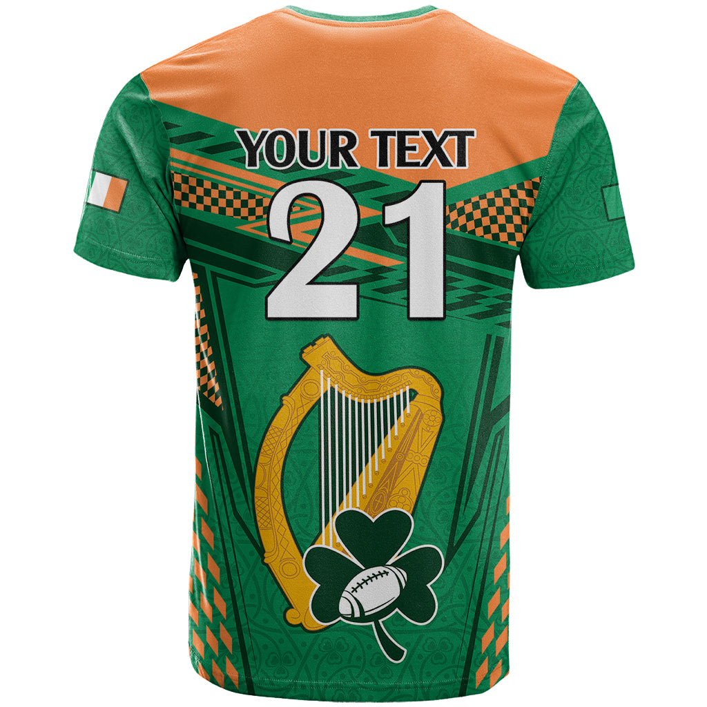 Custom Ireland Rugby T Shirt 2023 World Cup Shamrock Sporty Style - Wonder Print Shop