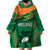 Custom Ireland Rugby Wearable Blanket Hoodie 2023 World Cup Shamrock Sporty Style - Wonder Print Shop
