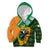 Custom Ireland Rugby Kid Hoodie Go Irish Shamrock World Cup - Wonder Print Shop