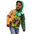 Custom Ireland Rugby Kid Hoodie Go Irish Shamrock World Cup - Wonder Print Shop